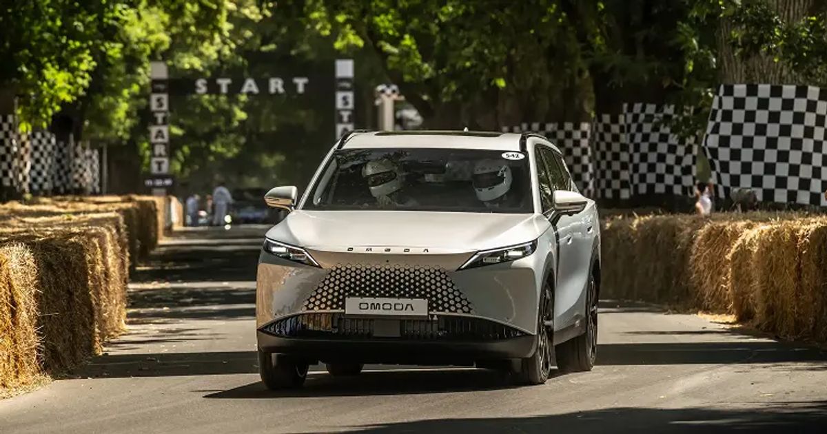 OMODA 7 SHS-P NOBLE TECH MAKES UK PUBLIC DEBUT AT GOODWOOD FESTIVAL OF SPEED 2026