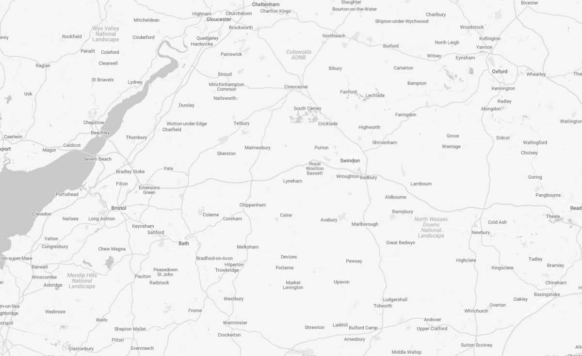 Map showing OMODA retailer locations across the UK