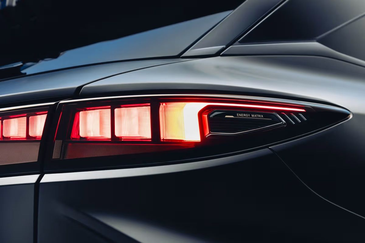 OMODA 9 Black Edition rear design