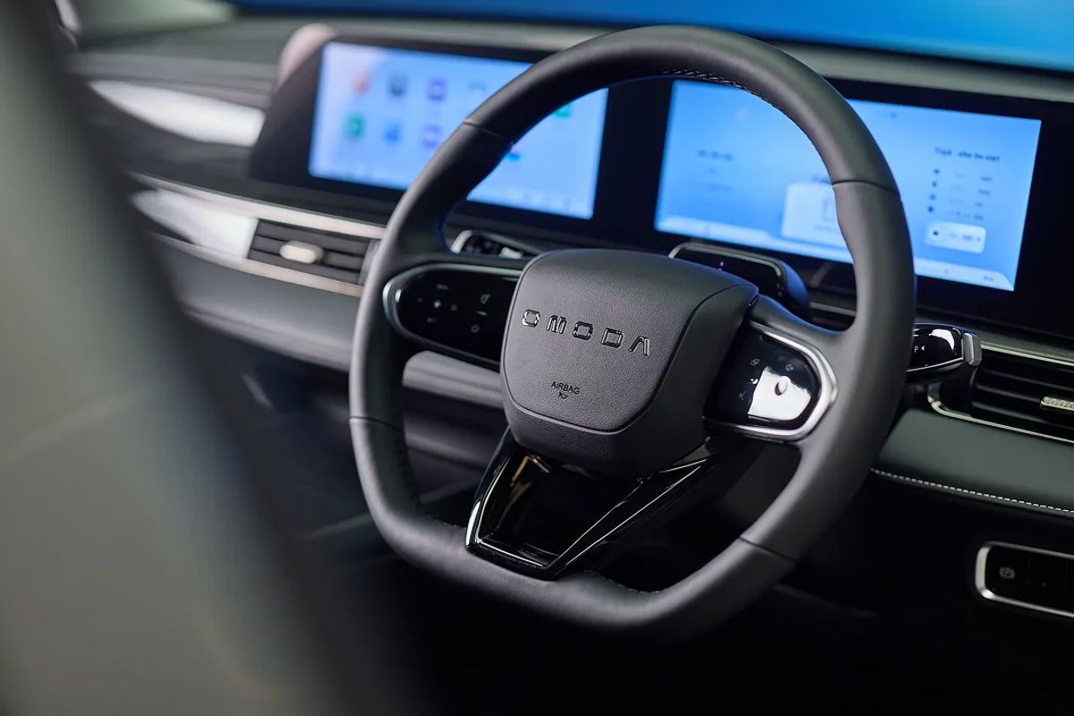 The OMODA 5's premium cabin