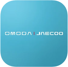 OMODA and JAECOO Logo in blue square
