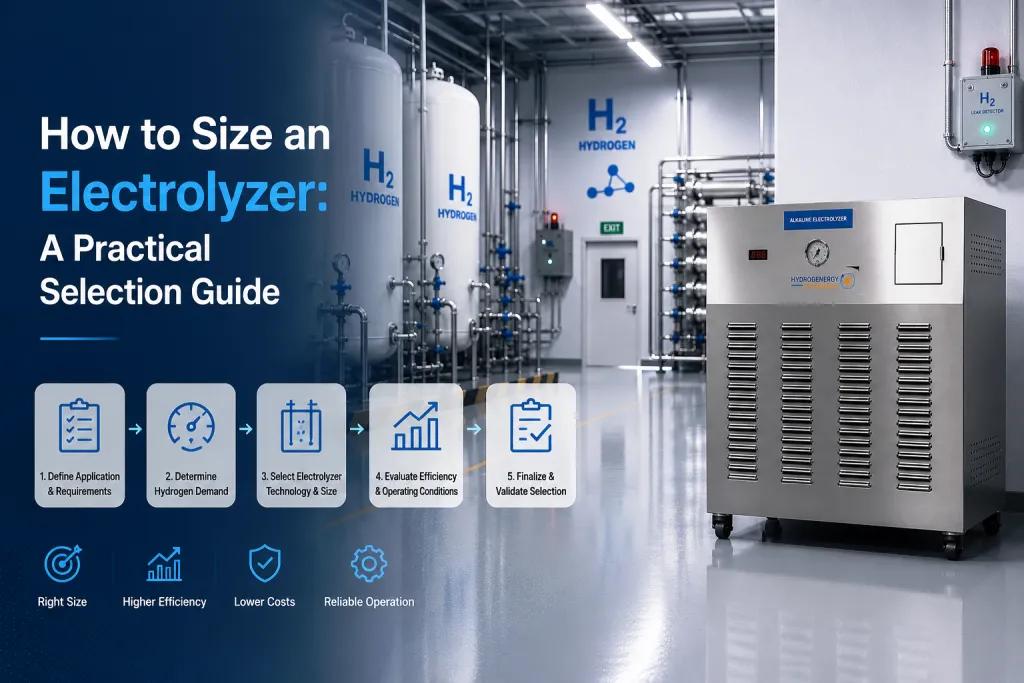 How to Size an Electrolyzer: A Practical Selection Guide how to size electrolyzer