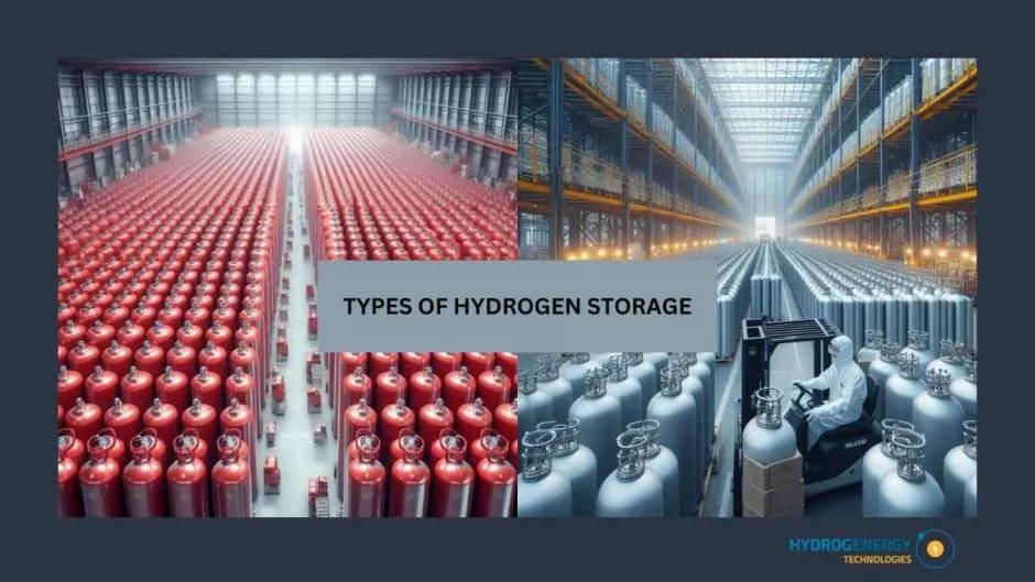 Which Hydrogen Storage is Best for Me? types of hydrogen storage