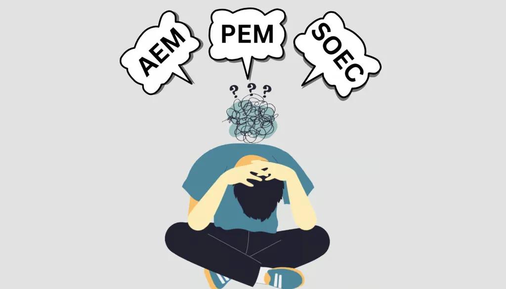 SOEC vs AEM vs PEM Electrolyzers SOEC vs AEM vs PEM Electrolyzers