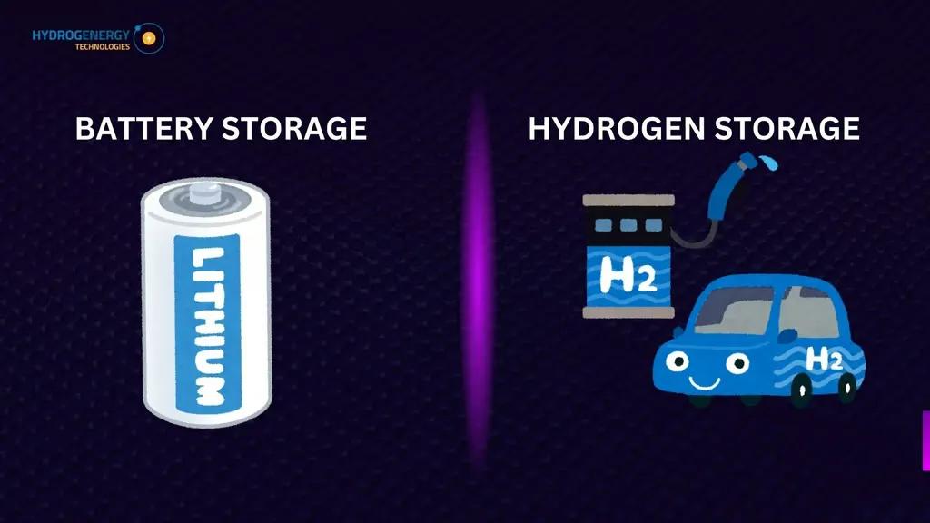 Hydrogen vs. Battery Storage Hydrogen vs. Battery Storage