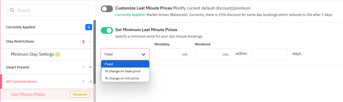 last minute prices for how to get more bookings on airbnb