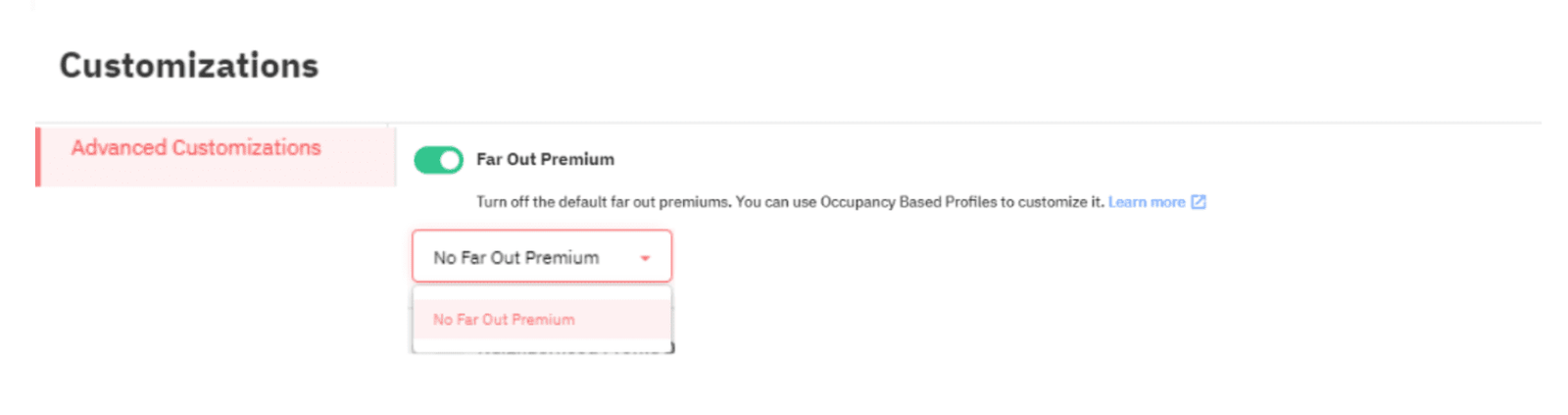 Far our bookings customizations PriceLabs
