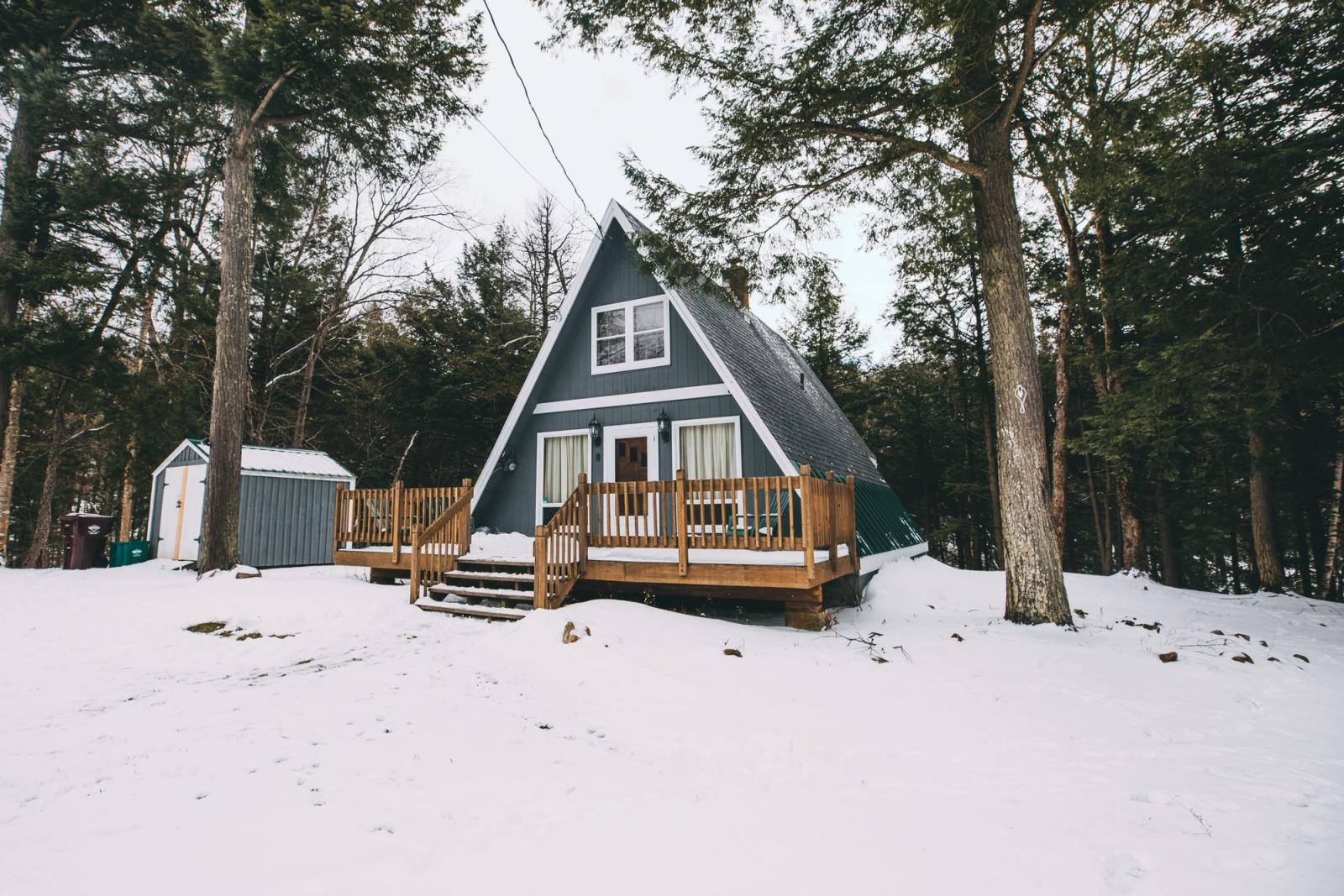 Vermont A-Frame Cabin Image