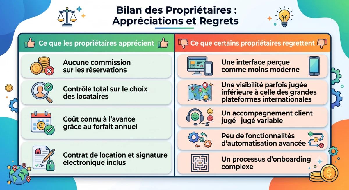 Avis d'utilisateurs de la plateforme PAP Vacances