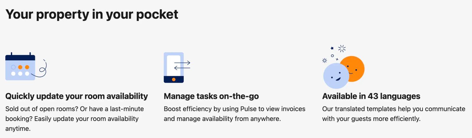 Pulse by Booking.com helps avoid double booking