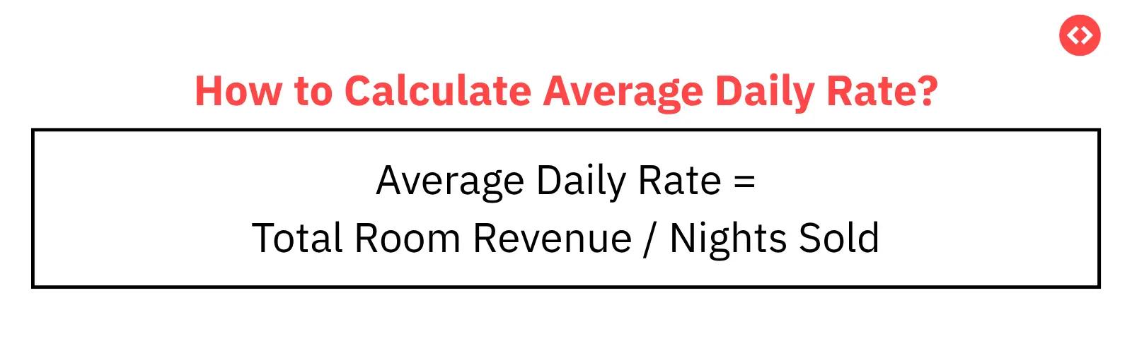 average daily rate