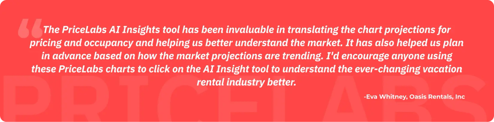 Customer Testimonial on PriceLabs AI Insights: Generative AI in Revenue Management