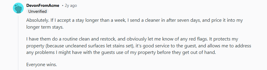 short term rental upsells ideas