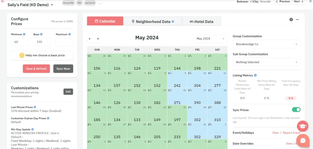 PriceLabs Dynamic Pricing Tool