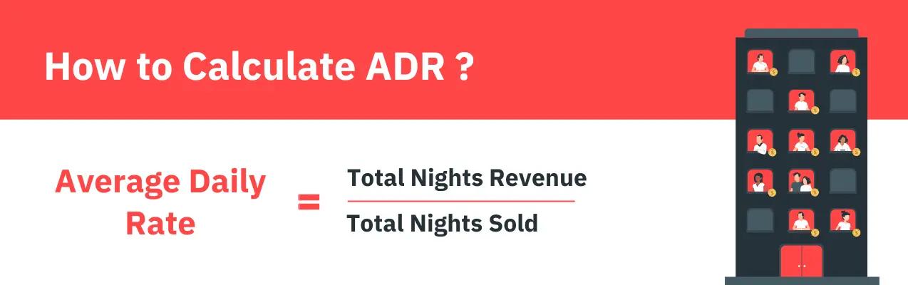 How to calculate ADR?