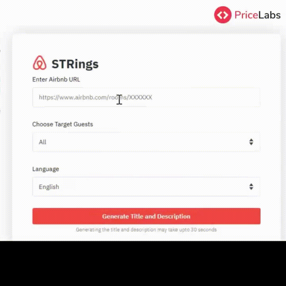 airbnb description generator