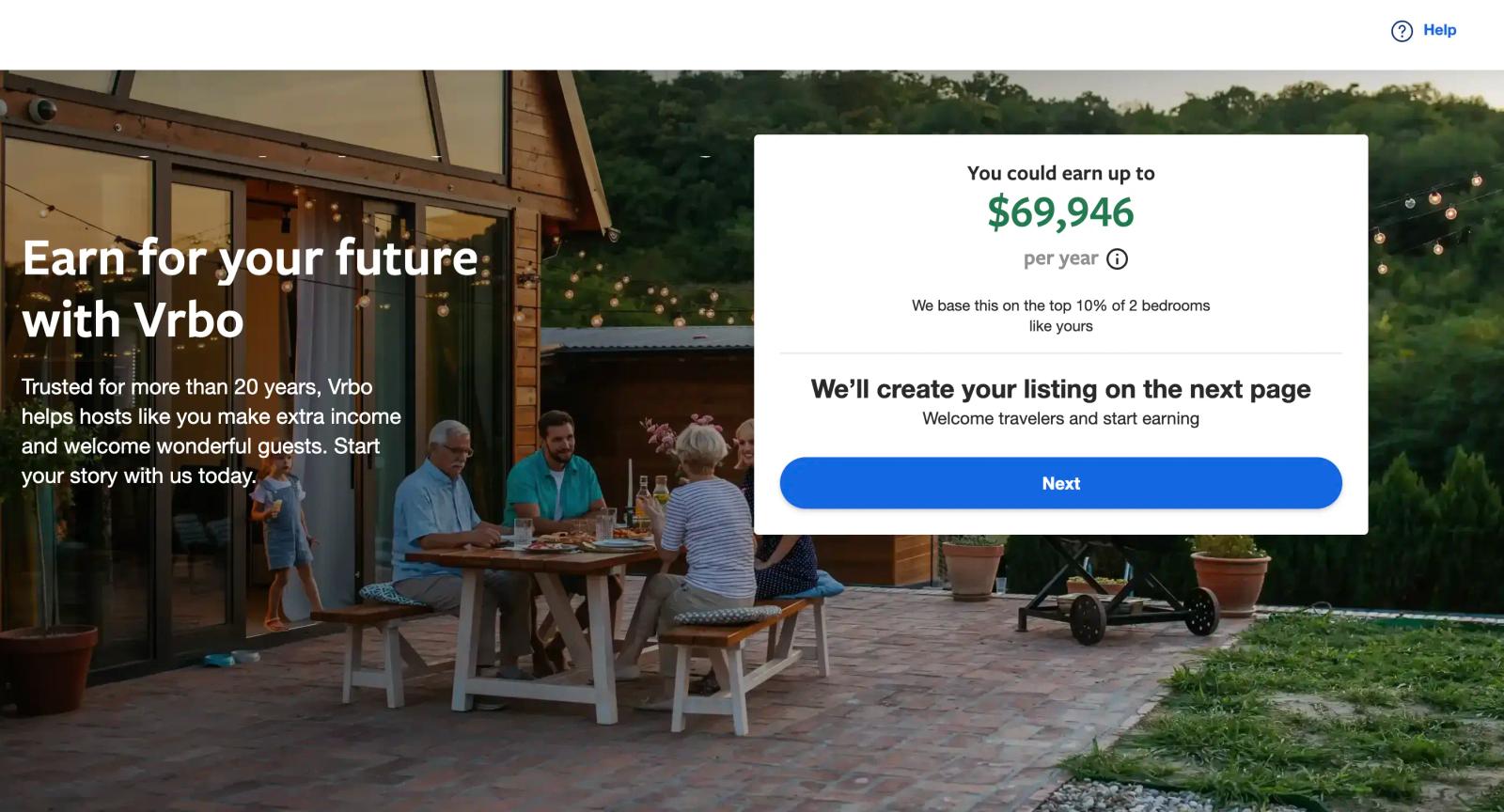 Understand how much you can earn from listing your property on Vrbo