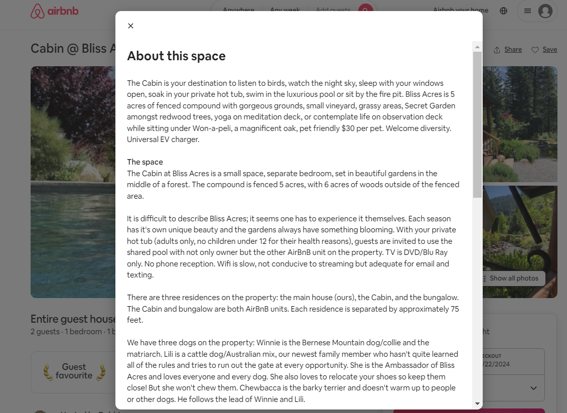 Compelling Airbnb Description Boosts Bookings