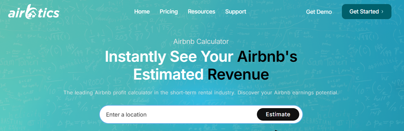 Airbtics Airbnb calculator