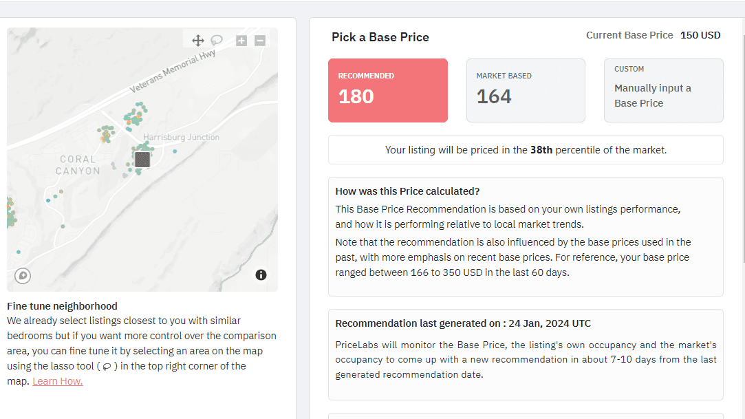 Base Price Help Tool