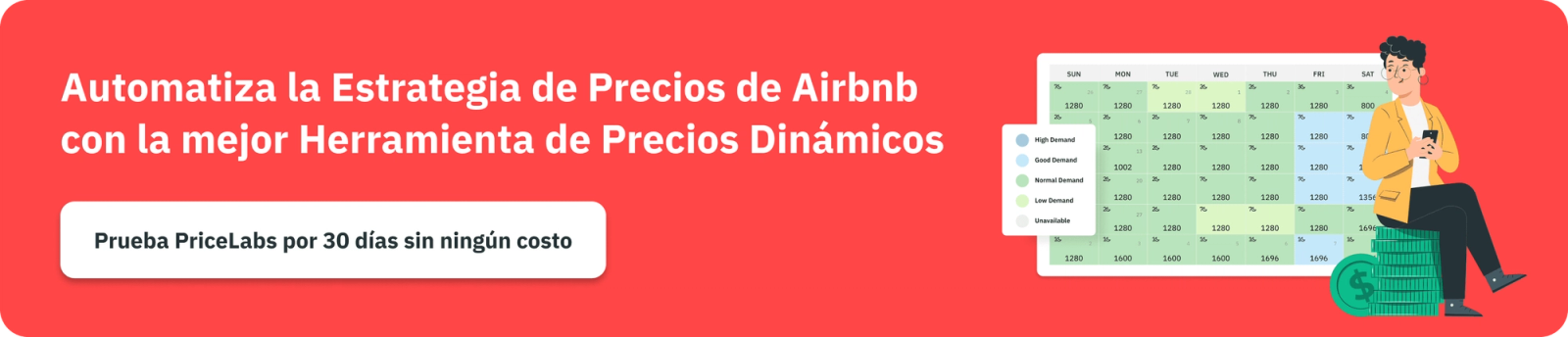 Automatiza la estrategia de Precios de Airbnb con la mejor herramienta de Precios Dinámicos