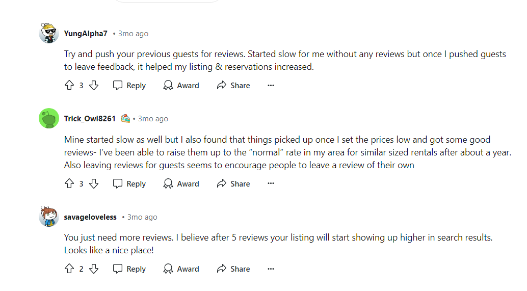 Positive Reviews Help Build Credibility