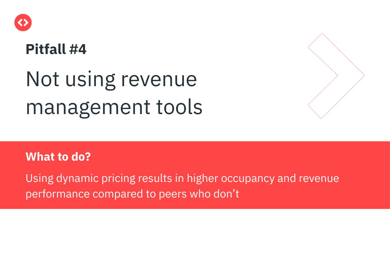 Pricing pitfalls #4: not using revenue management tools like PriceLabs
