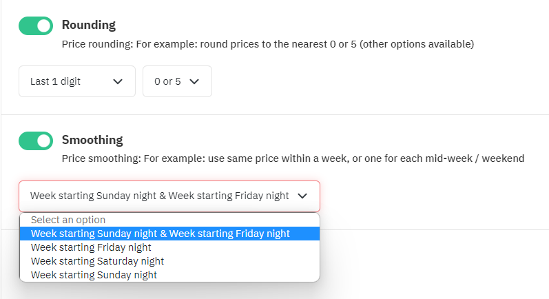 offer attractive prices to prospective guests of your vacation rental by using engaging prices and uniform rates.