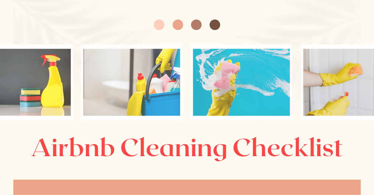 airbnb cleaning checklist
