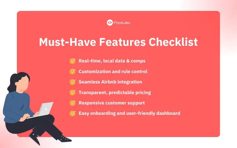 What features should the best pricing tools for airbnb have?