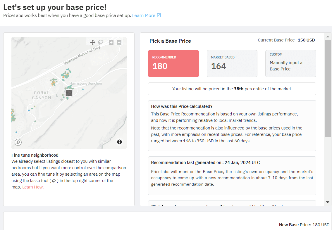 Base Price Help