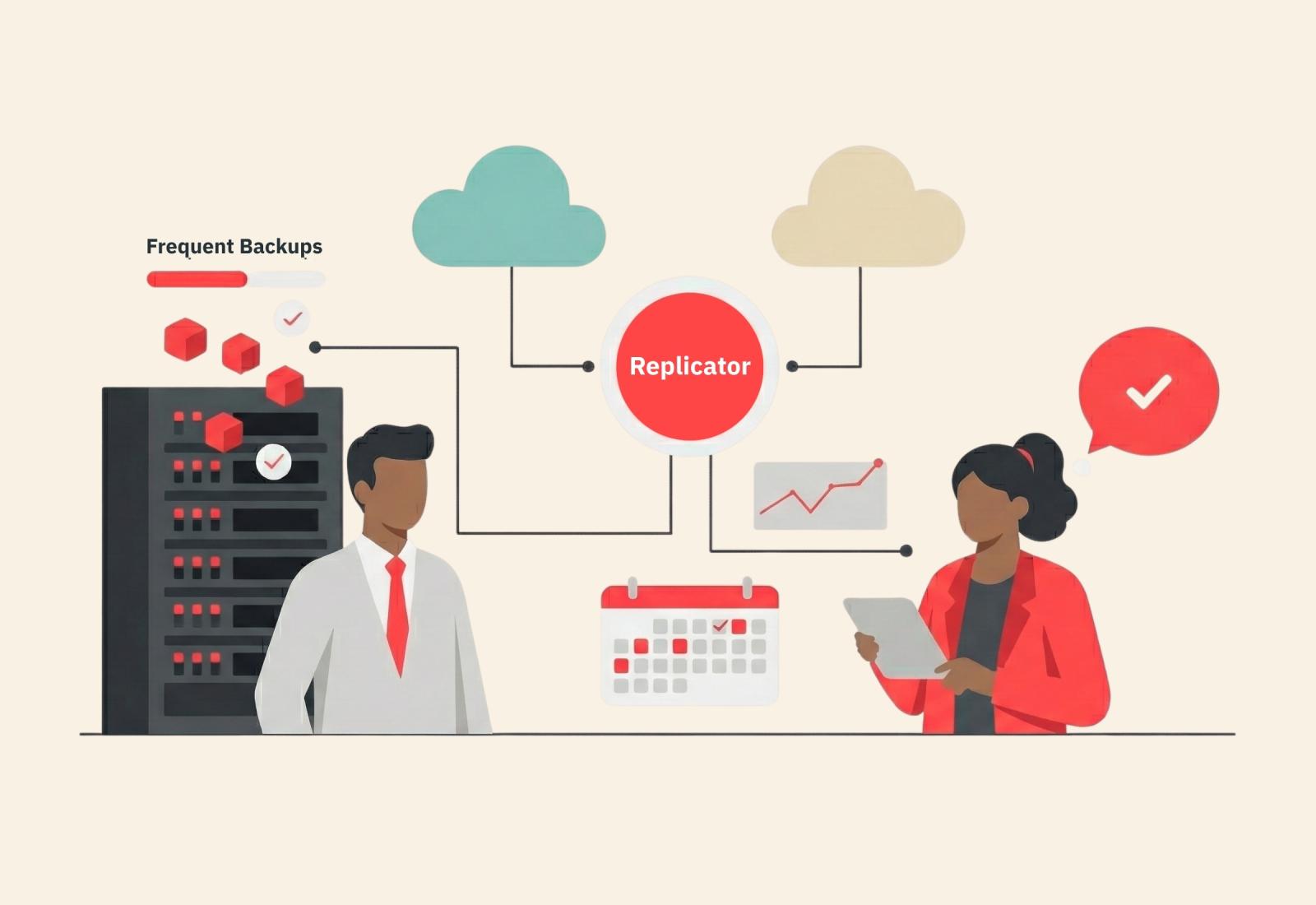 Cloud data backup