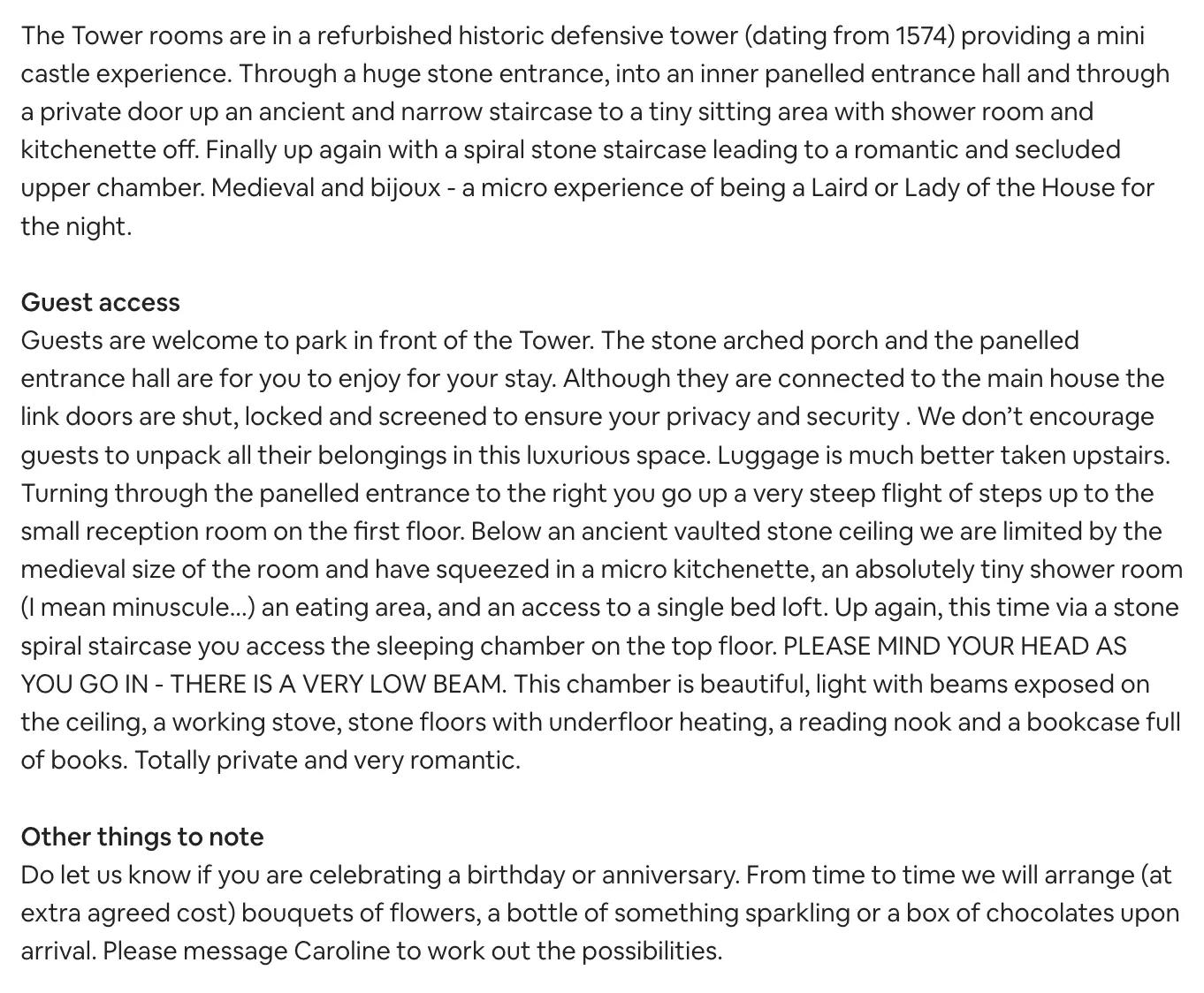 airbnb listing description examples 1