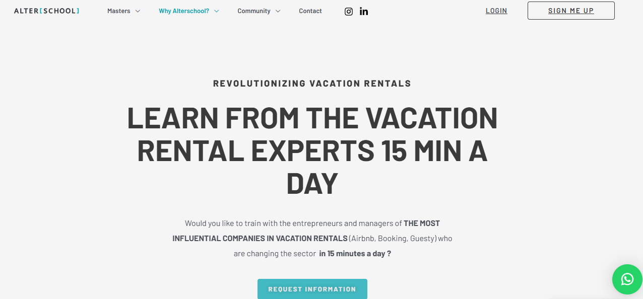 Alterschool Short-term rental courses property managers
