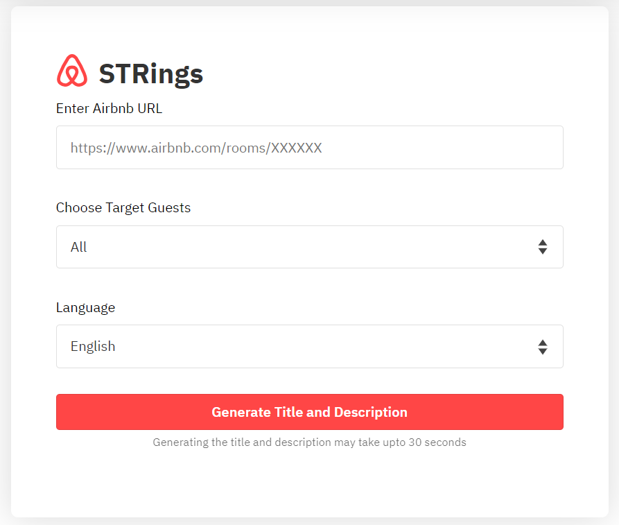 Renting for short term