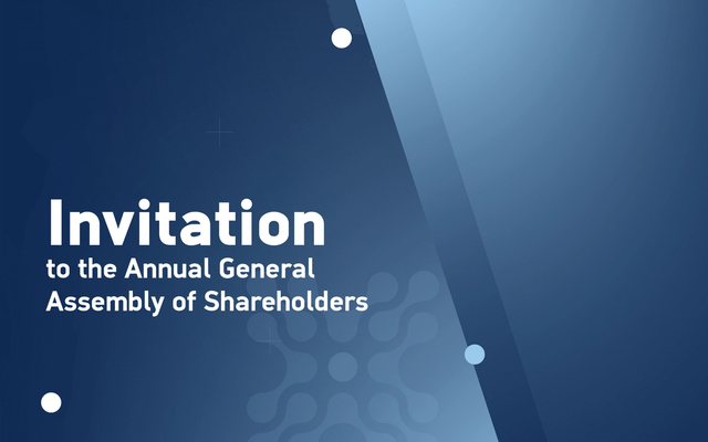 Invitation to the Annual General Assembly of Shareholders
