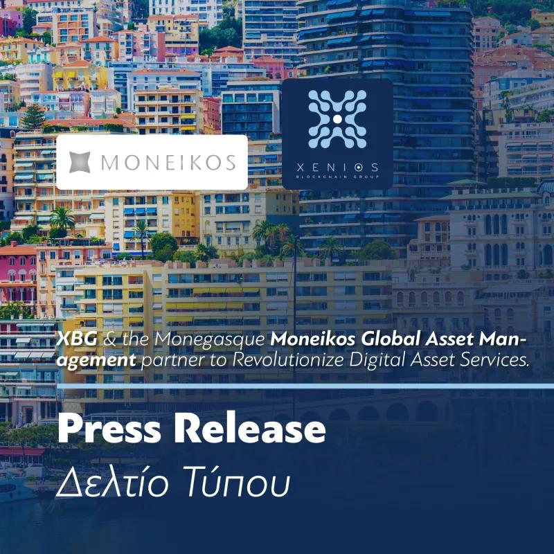 XBG and the Monegasque Moneikos Global Asset Management partner to Revolutionize Digital Asset Services.