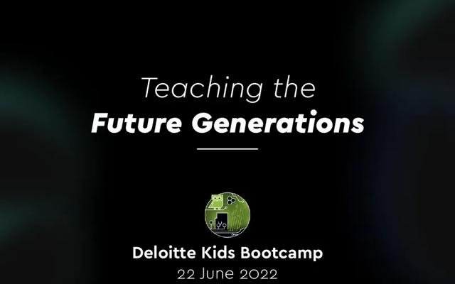 Xenios at “Deloitte Kids Bootcamp”