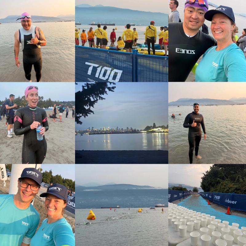 Vancouver T100 triathlon