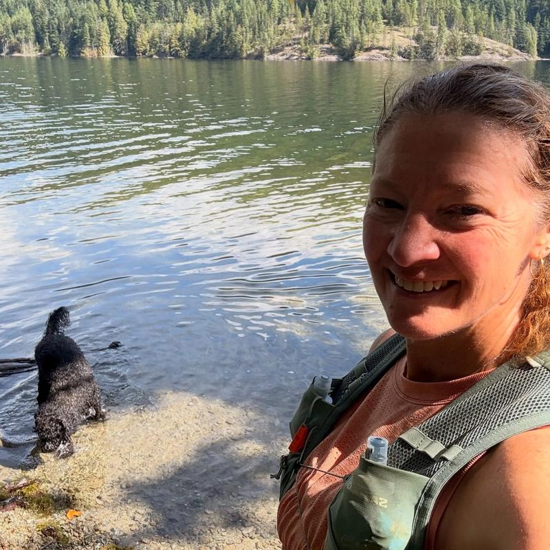 Tammy at Bunzten Lake
