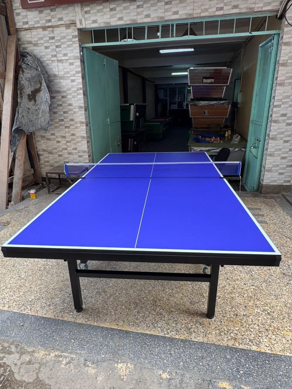Imported Foldable Table Tennis with Wheels