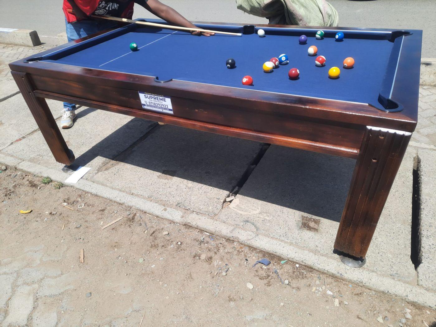 Slim Mahogany Marble Pool Table (Home and Office), photo 2
