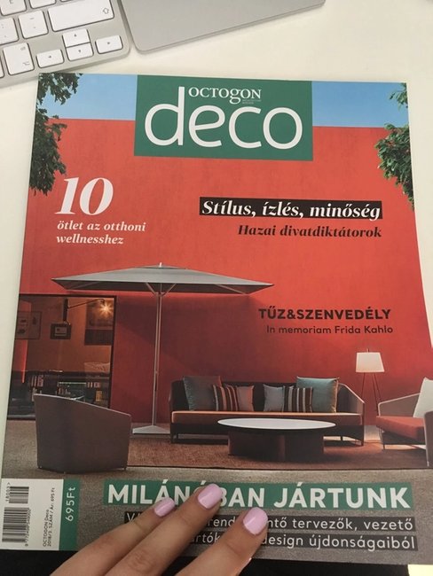 Borítókép Megjelent egy munkám az OCTOGON DECO-ban!