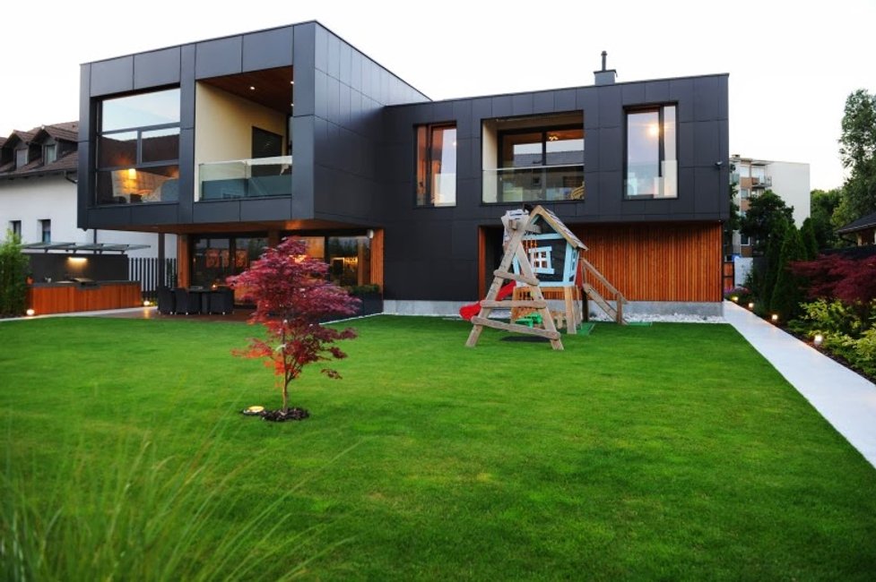 Borítókép Szögletes villa Ljubljanából