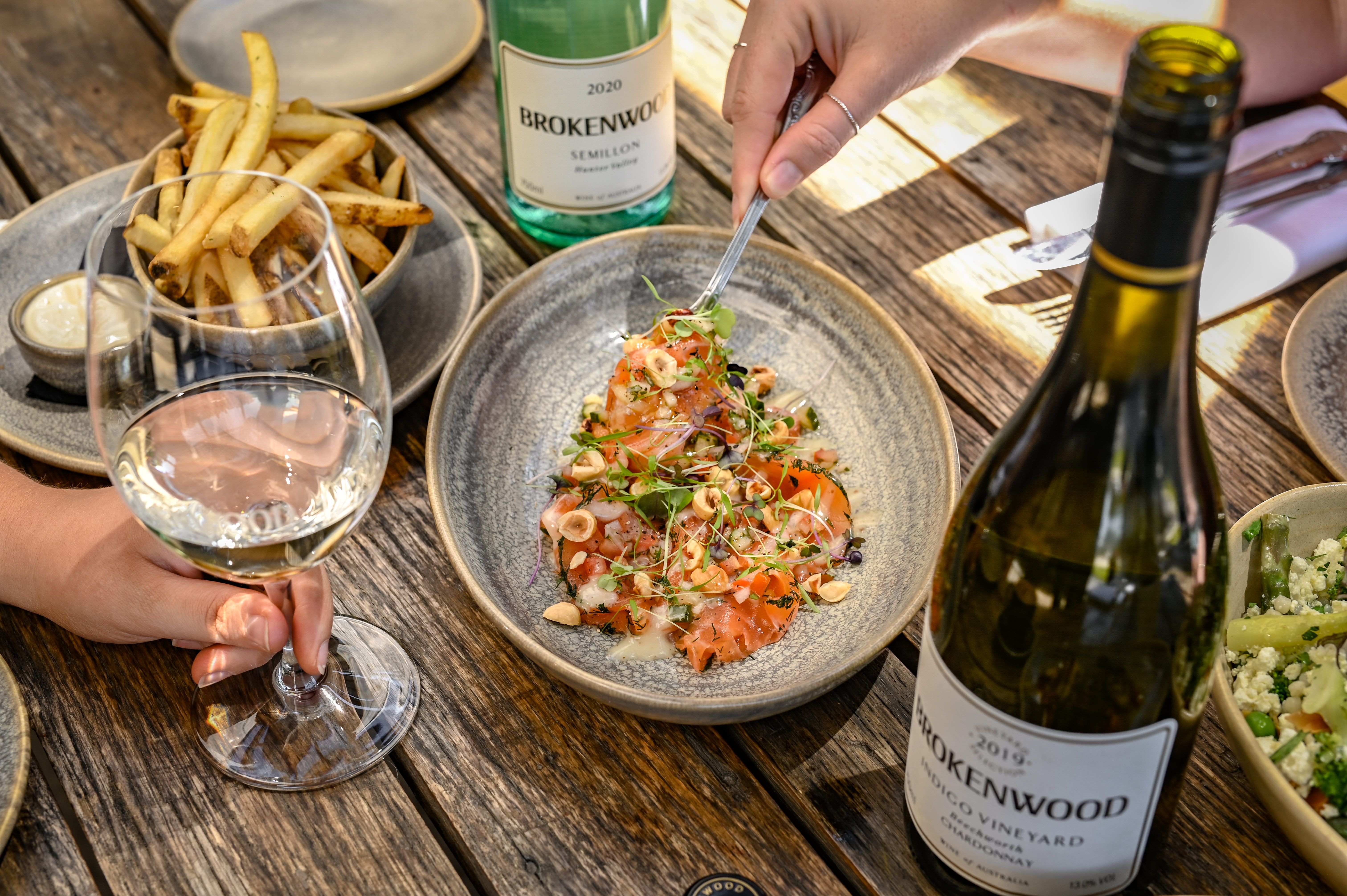 Winemaker's lunch Brokenwood