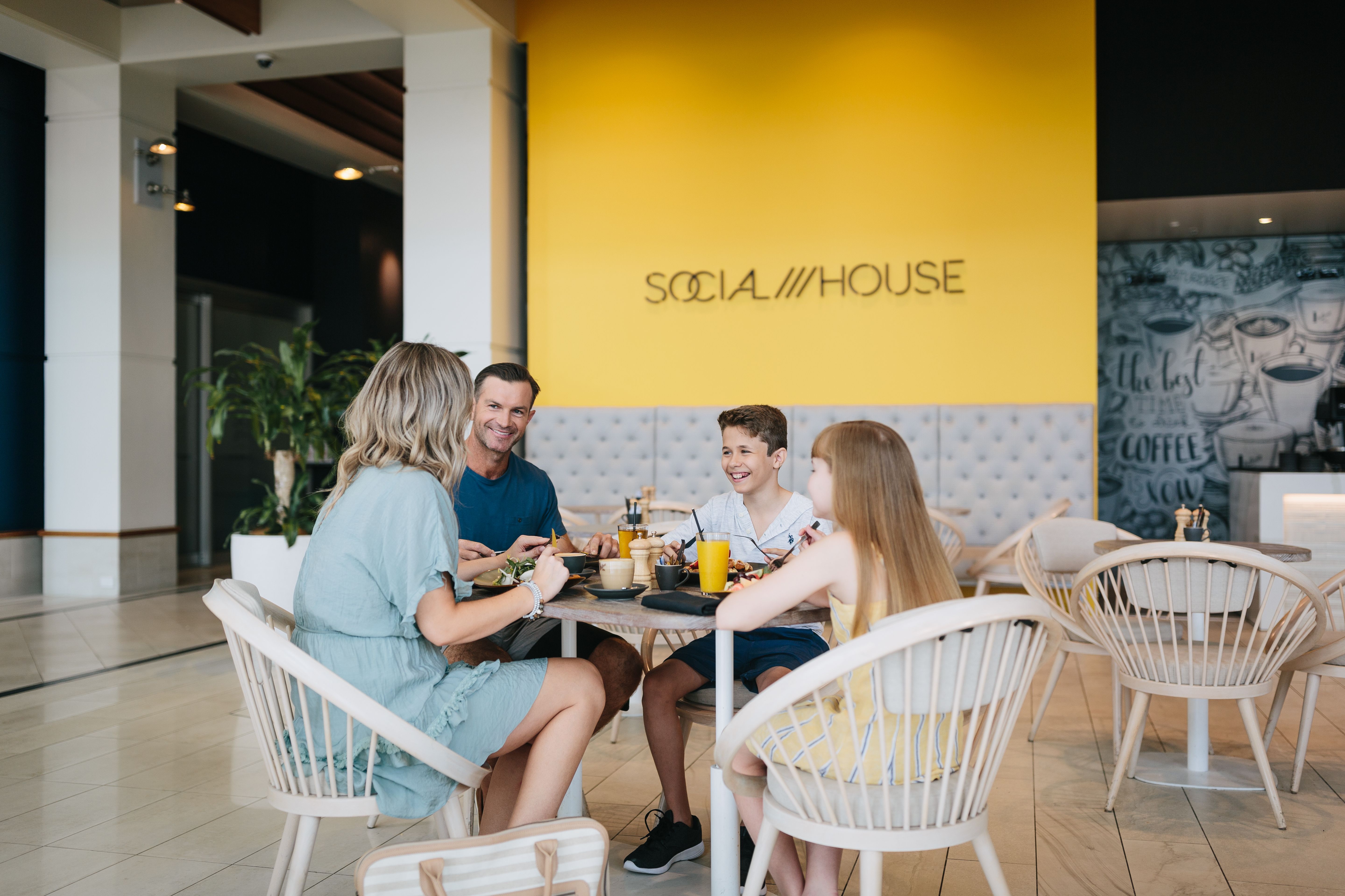 group of people smiling