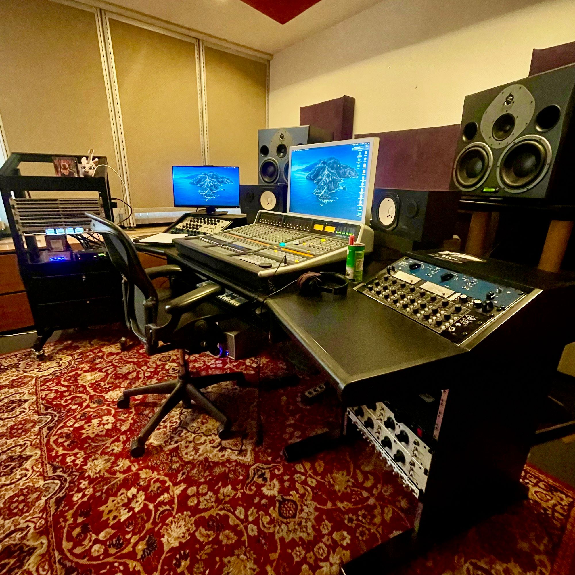 régie du studio