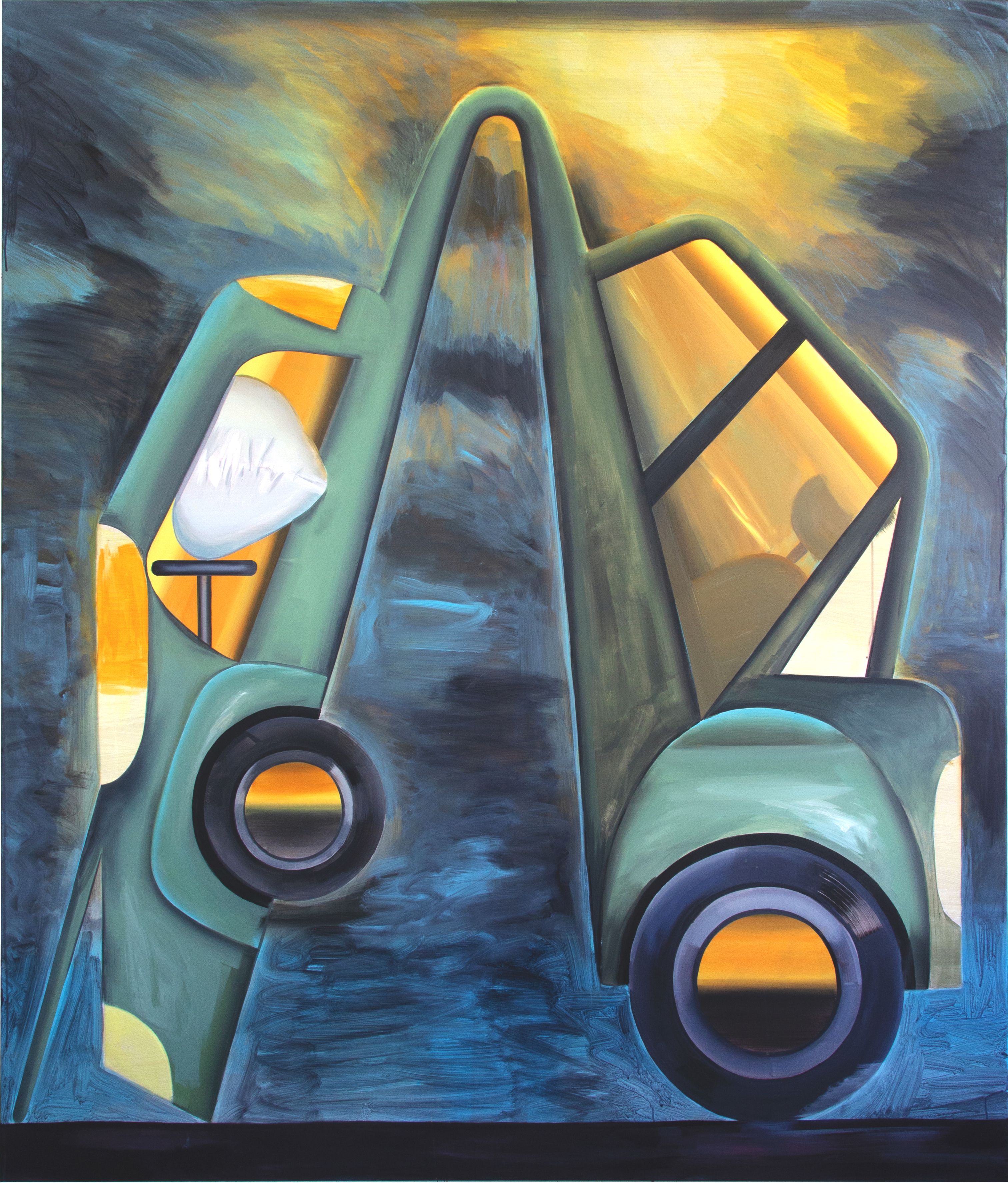 Anderas Steinbrecher, Autoportrait 1, 2020