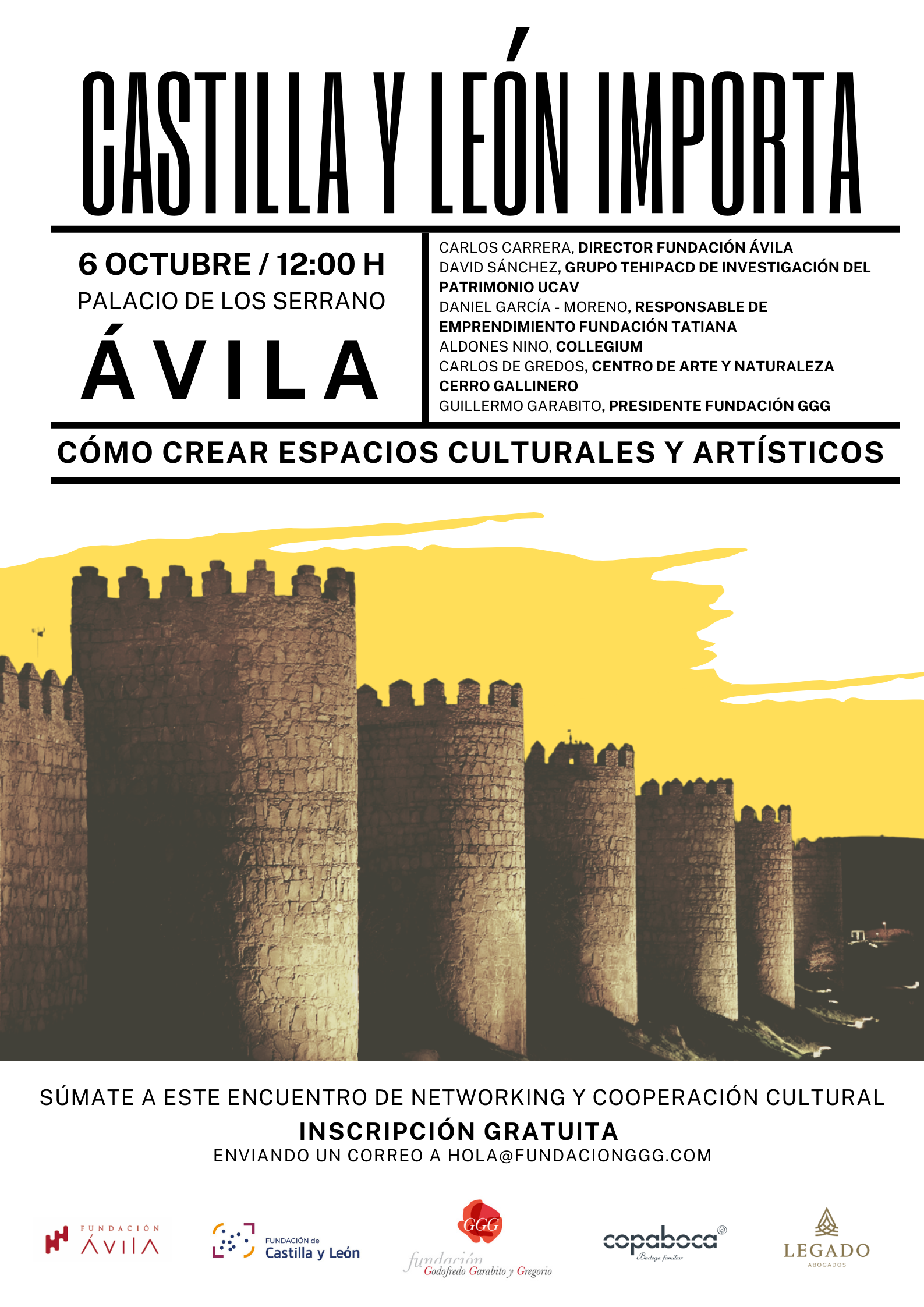 La segunda ruta de “Castilla y León Importa” por la cultura de la comunidad comienza el 6 de octubre en Ávila