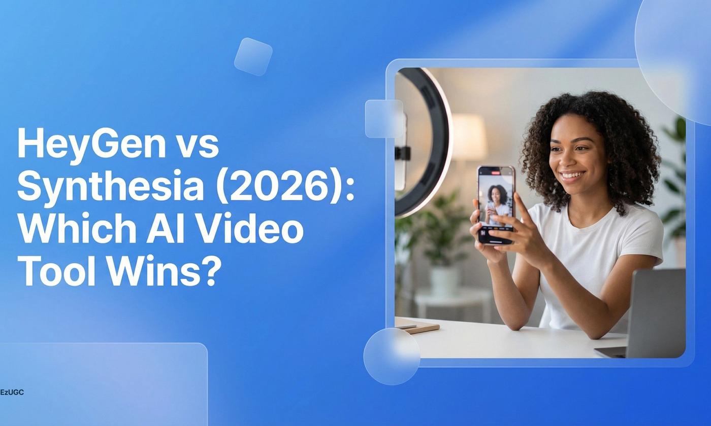 HeyGen vs Synthesia (2026): Which AI Video Tool Wins? - EzUGC Blog